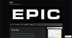 Desktop Screenshot of epicproductionsireland.com